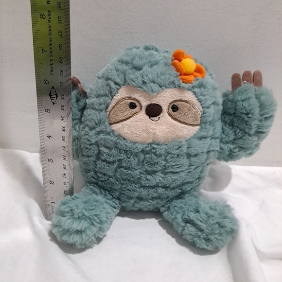 Aurora mint green , Cactus kingdom sloth stuffed toy - Picture 7 of 7